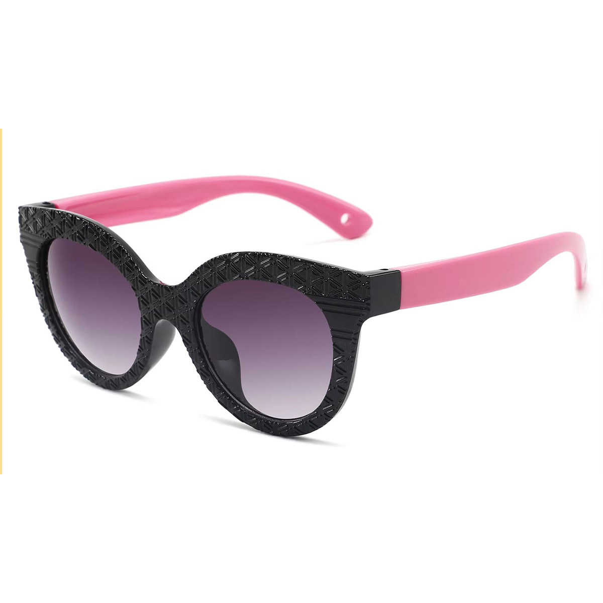Kính râm gọng tròn chống tia cực tím nylon phân cực thời trang dành cho trẻ em Kính râm gọng tròn chống tia cực tím nylon phân cực thời trang dành cho trẻ em