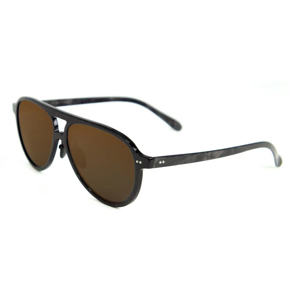 Kính râm sợi carbon Aviator cổ điển Kính râm sợi carbon Aviator cổ điển